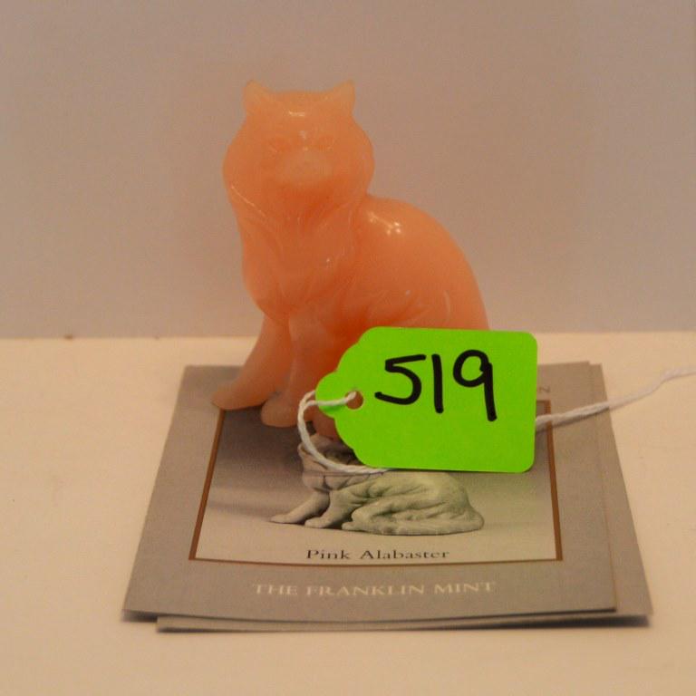 FRANKLIN MINT - CURIO CABINET CAT COLLECTION (1 of 1)