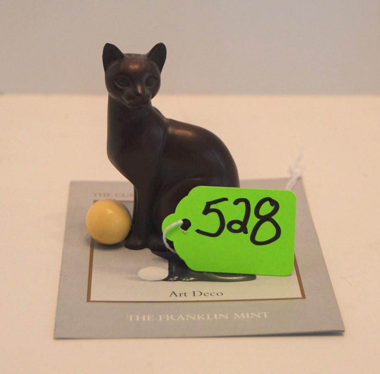 FRANKLIN MINT - CURIO CABINET CAT COLLECTION (1 of 1)
