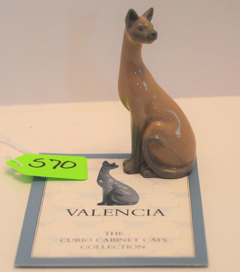 FRANKLIN MINT - THE CURIO CABINET CATS COLLECTION (1 of 1)