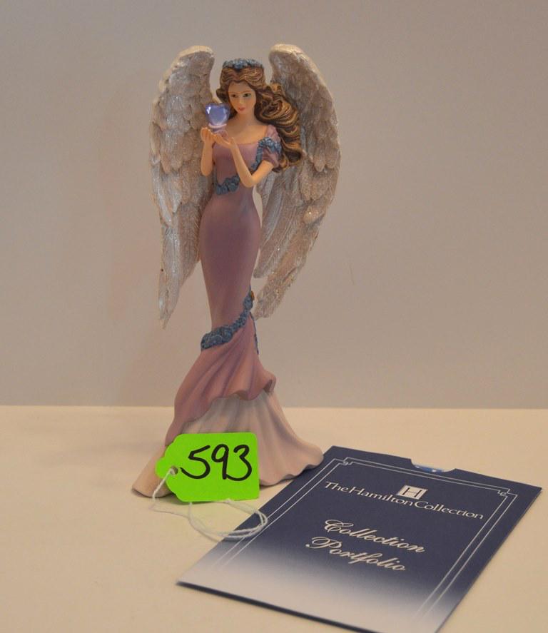 HAMILTON COLLECTION - THOMAS KINKADE ANGEL OF CARING: HAMILTON COLLECTION - THOMAS KINKADE ANGEL OF CARING EDITION/SERIES: 2.525A