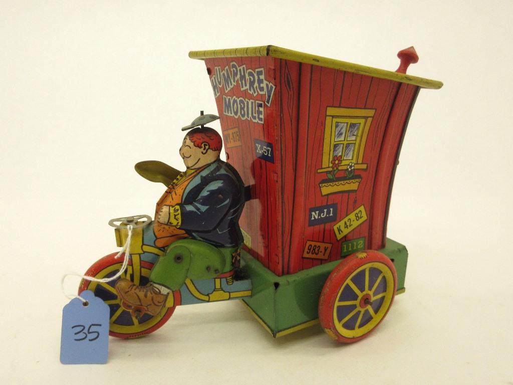WYANDOTTE TOYS HUMPHREYMOBILE TIN WIND-UP (1 of 4)