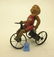 MARX "WONDER CYCLIST" TRICYCLE WIND-UP TOY - LEG NEEDS