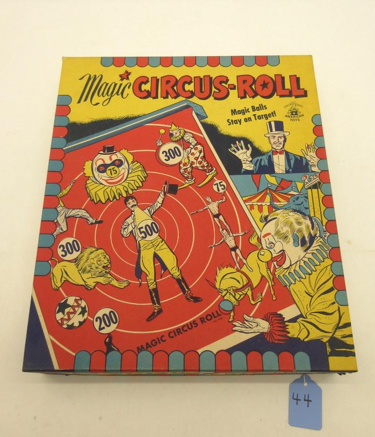 AMERICAN TOYS MAGIC CIRCUS ROLL GAME OB (1 of 2)