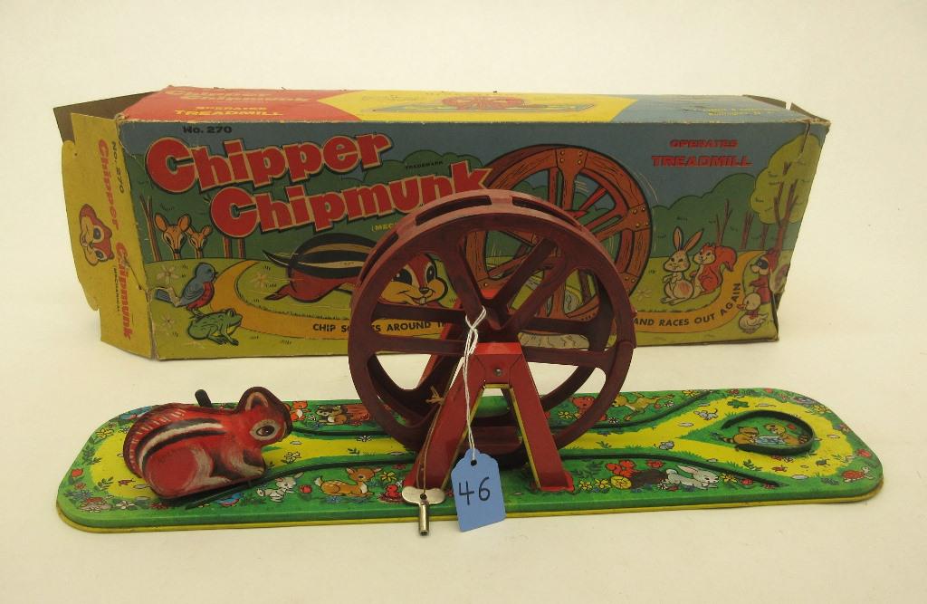 CHEIN "CHIPPER CHIPMUNK" MECH TOY #270 OB (1 of 3)