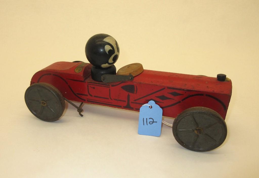 TRIX THE CAT GONGBELL ROADSTER - MISSING ONE ARM: TRIX THE CAT GONGBELL ROADSTER - MISSING ONE ARM