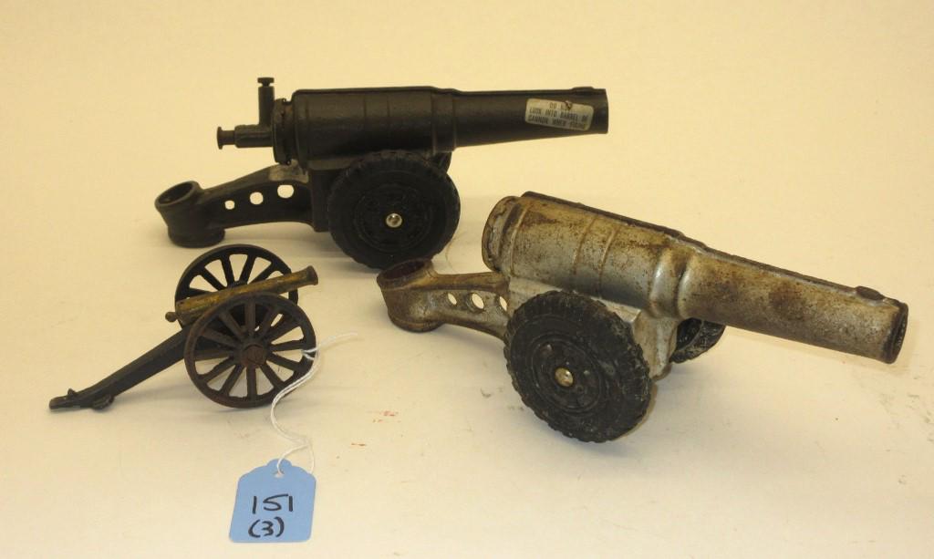 LOT OF 3 BIG BANG AND OTHER CANNONS: LOT OF 3 BIG BANG AND OTHER CANNONS
