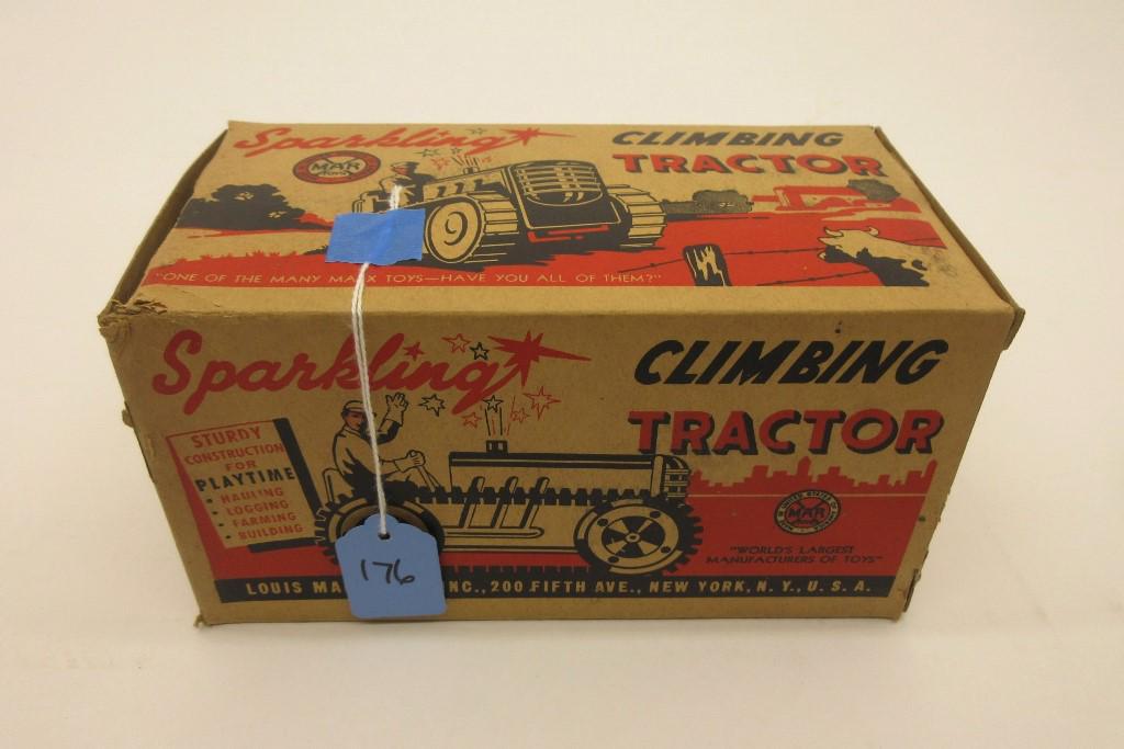 MARX SPARKLING CLIMBING TRACTOR UNOPENED BOX (1 of 3)