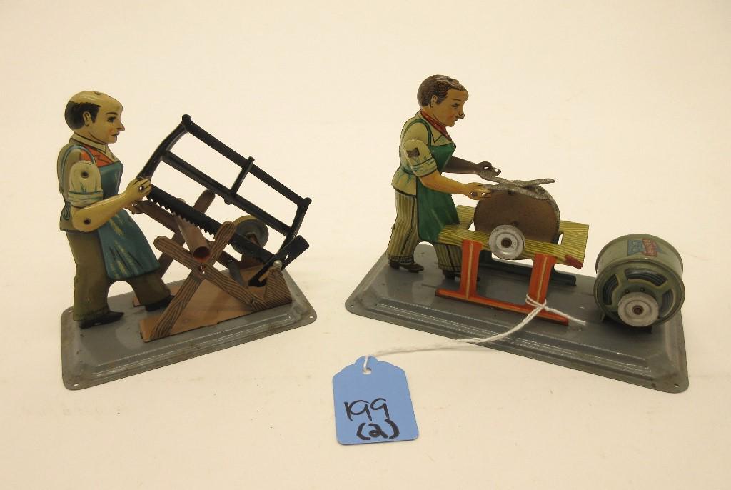 (2) ARNOLD & OTHER BELT DRIVEN TIN MECH TOYS (1 of 3)