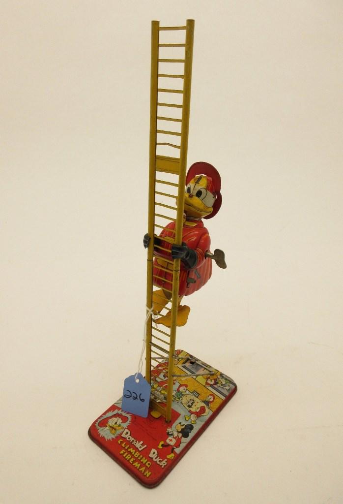 MARX DONALD DUCK CLIMBING FIREMAN (1 of 3)