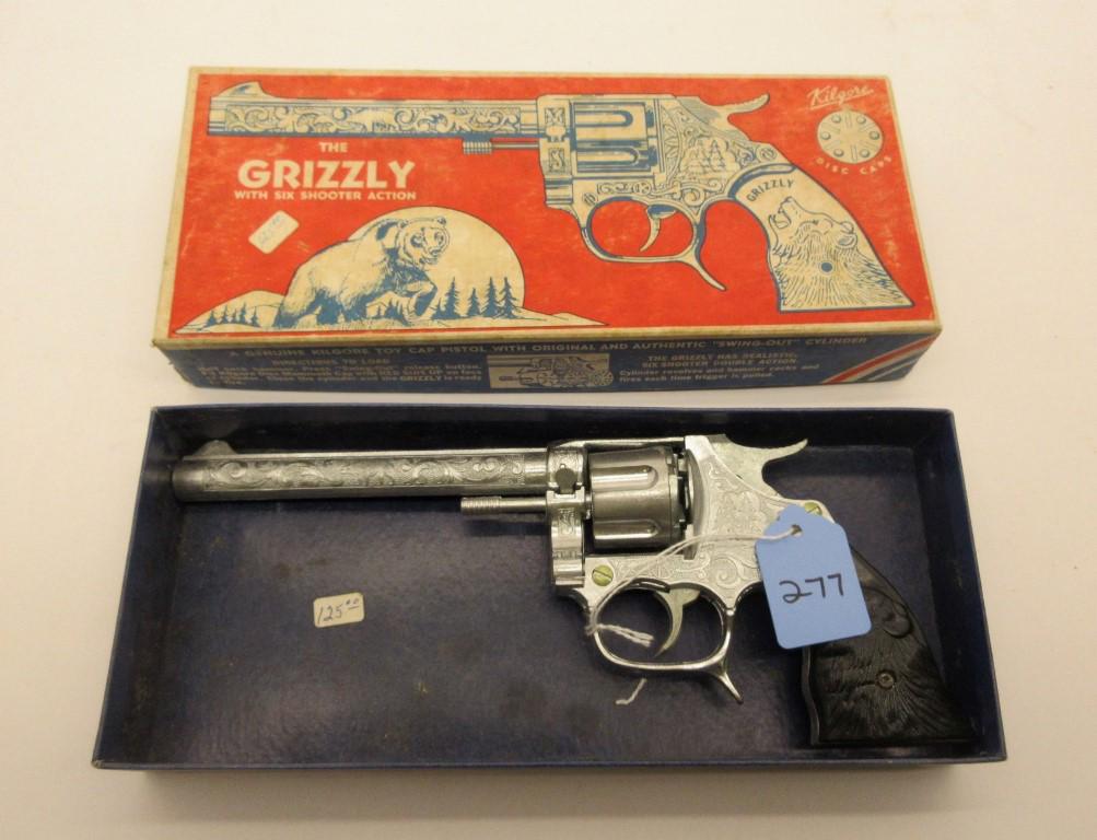 KILGORE "GRIZZLY" CAP GUN OB: KILGORE "GRIZZLY" CAP GUN OB