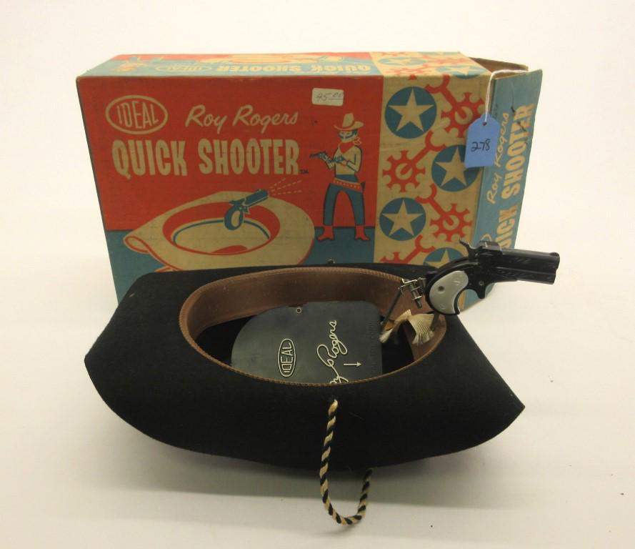 IDEAL ROY ROGERS QUICK SHOOTER HAT OB (1 of 4)