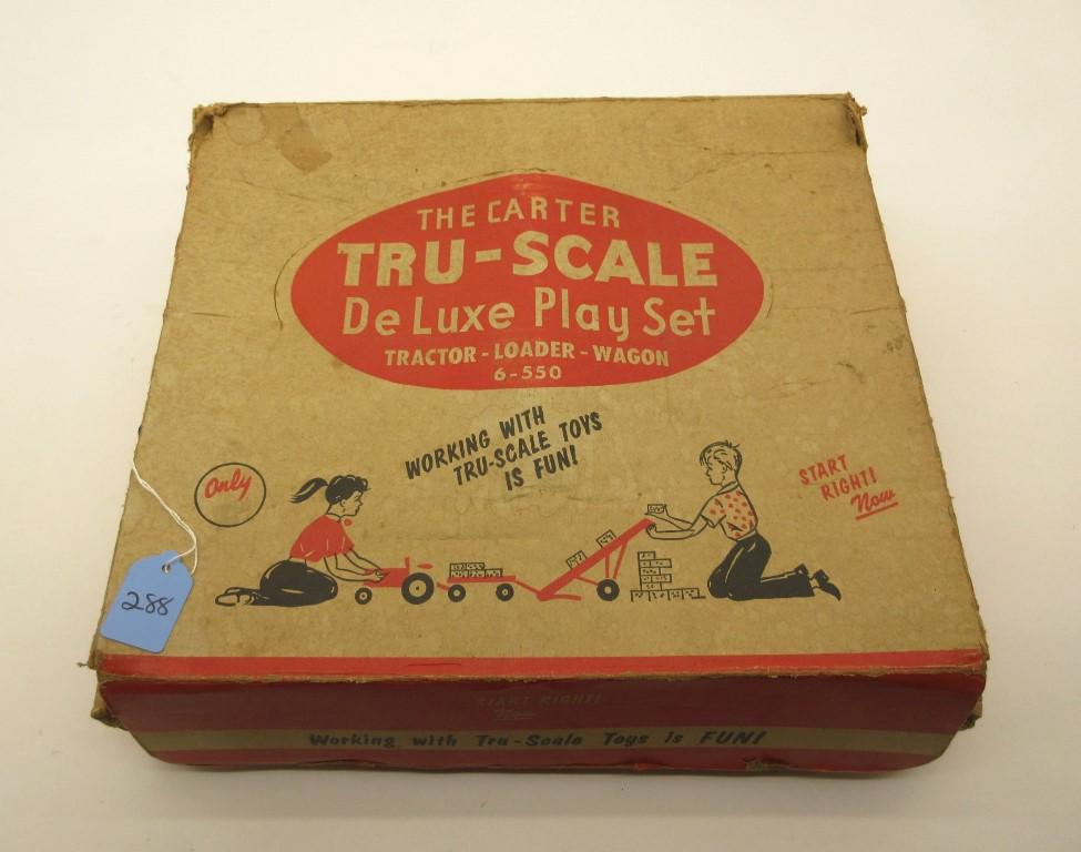CARTER TRU-SCALE DELUXE PLAYSET 6-550 OB (1 of 5)