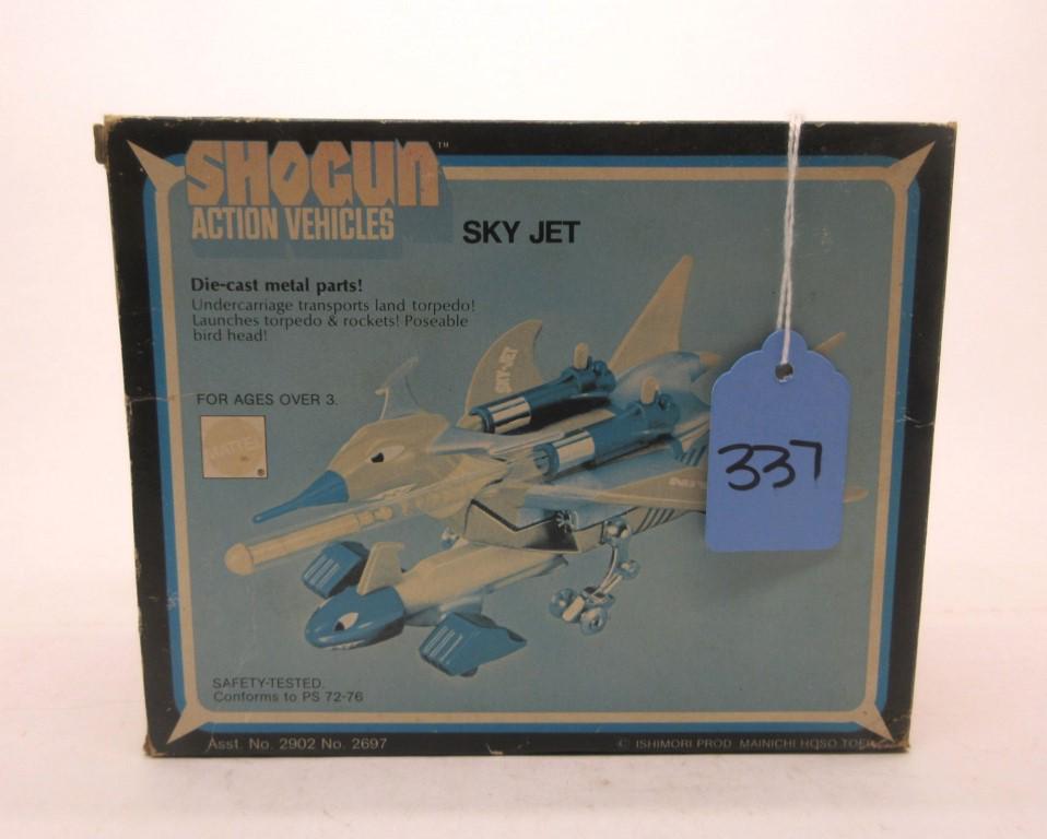 MATTEL SHOGUN ACTION VEHICLES "SKY JET" OB (1 of 4)