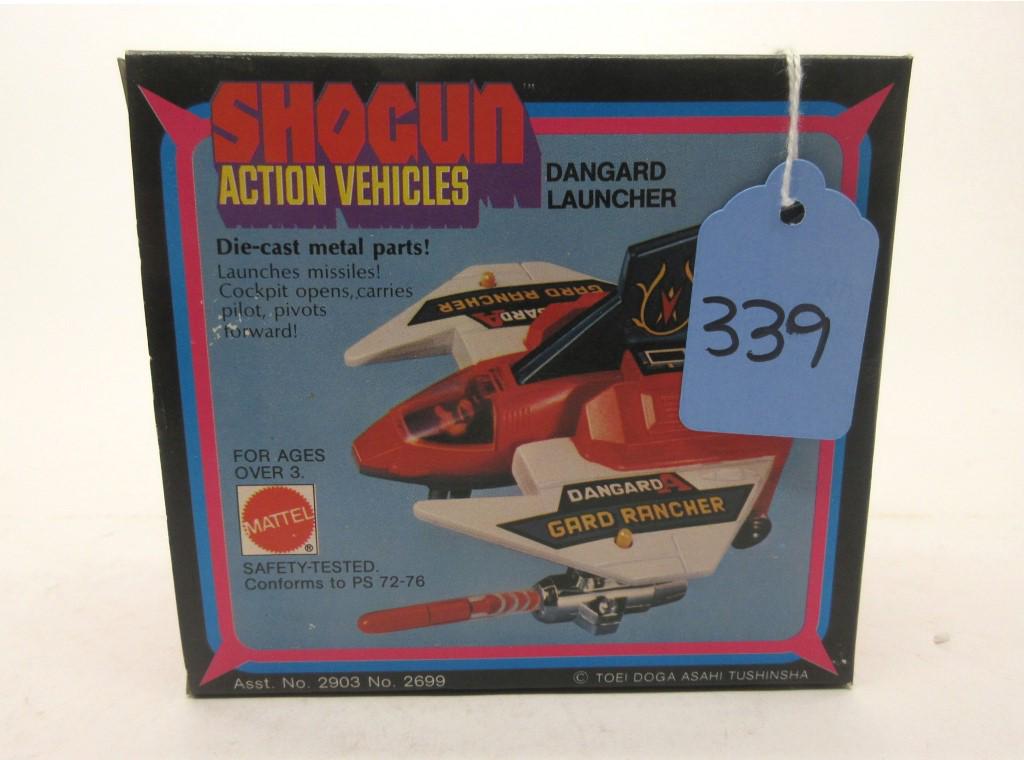 MATTEL SHOGUN ACTION VEHICLES "DANG YARD LAUNCHER" OB: MATTEL SHOGUN ACTION VEHICLES "DANG YARD LAUNCHER" OB
