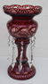 Beautiful pr of late Victorian ruby cut to clear - 3