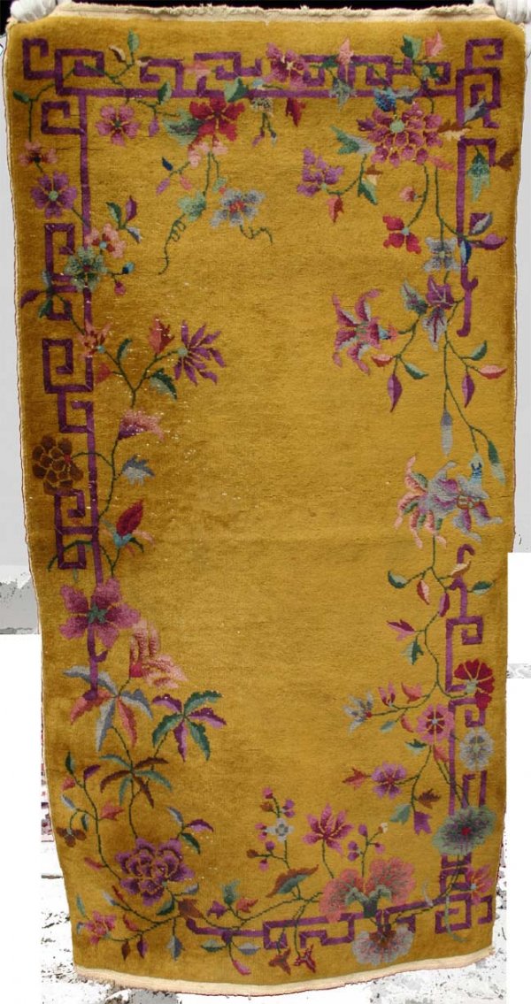 3'x5'10" Art Deco Chinese Oriental Rug ca 1930'2