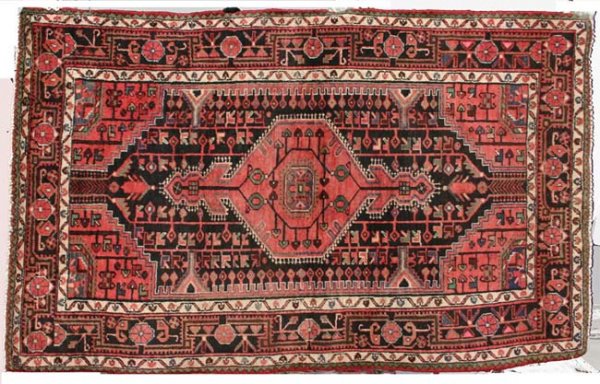 4'4"x7' Persian Nahavand Oriental Rug