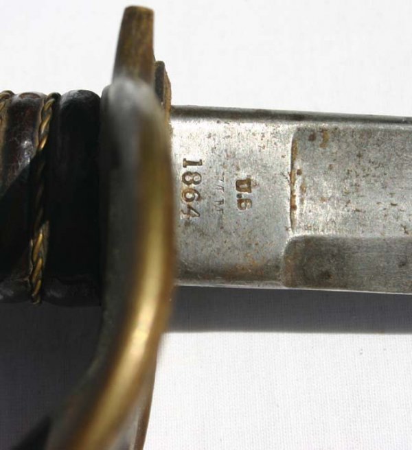 Civil War Ames Mfg Chicopee, MA marked "MM 1864" ca - 3