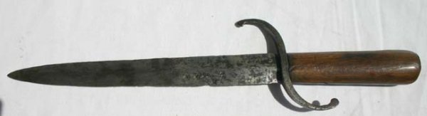 Eastern Tennessee Confederate belt knife - 15 1/4"