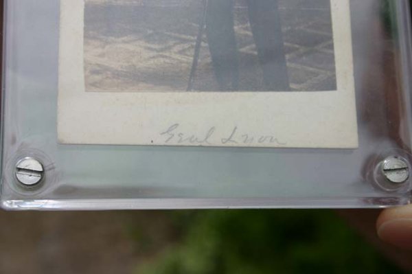 CDV w signature of Brigadier General Nathaniel Lyon - 3