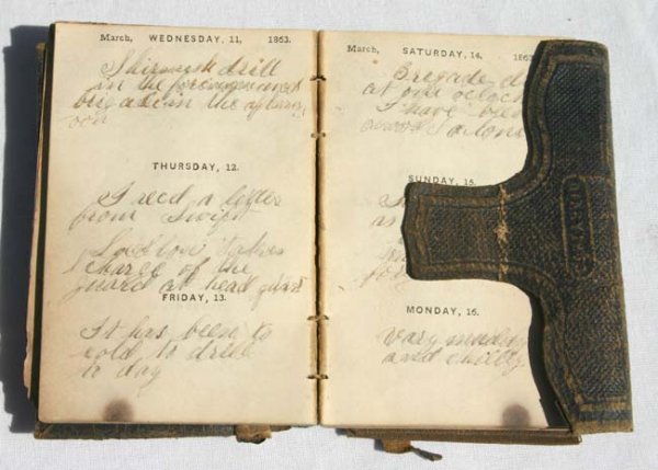 Union Civil War diary from January 31 - July 5 186 - 2