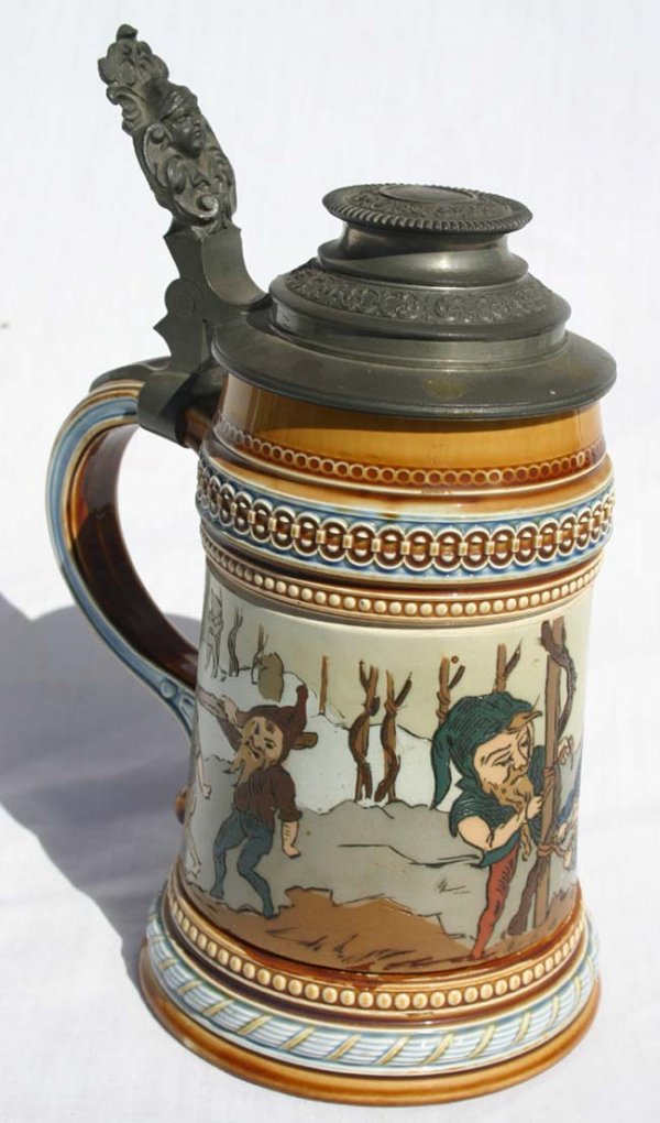 Mettlach 1/2 L stein #1476