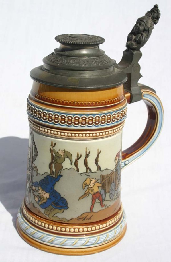 Mettlach 1/2 L stein #1476 - 2