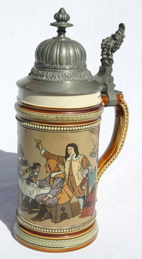 Mettlach 1/2 L stein #2532