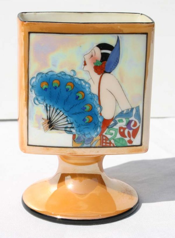 rare Noritake 3 3/4" match or cigarette holder w