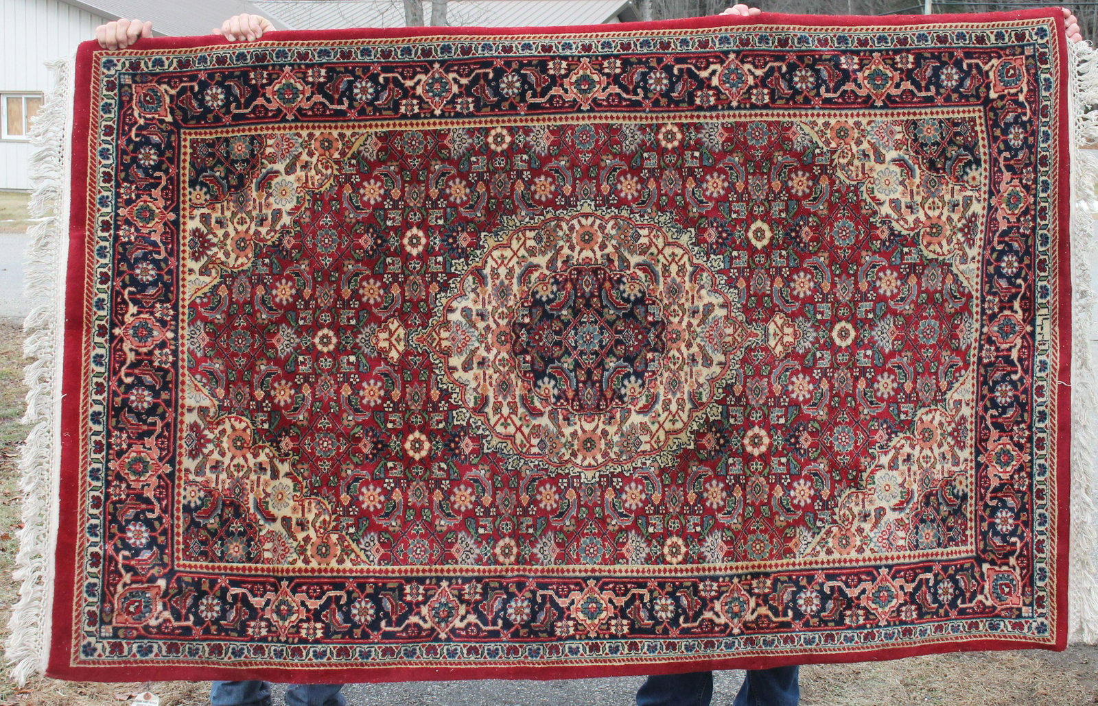 4'2"x6'7" Sennaguff Oriental area rug: 4'2"x6'7" Sennaguff Oriental area rug