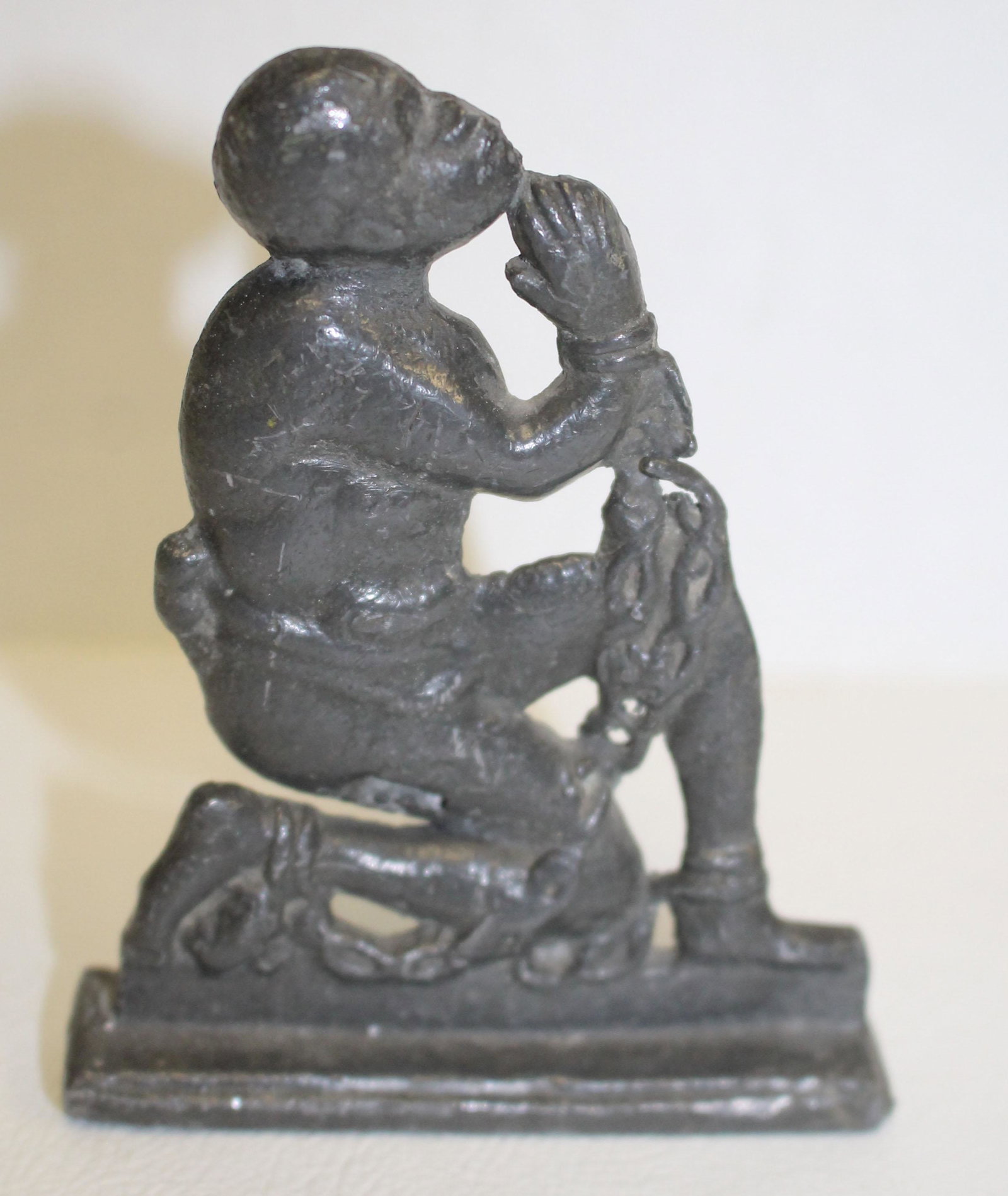 Antique lead Abolitionist figure in chains - 3 1/2": Antique lead Abolitionist figure in chains - 3 1/2" tall