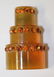 lot of 2 Vintage Bakelite pins incl apple juice cake - 2