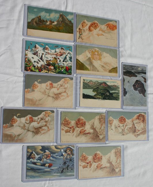 postcard box with 49 Hold to Light plusMountain p - 2