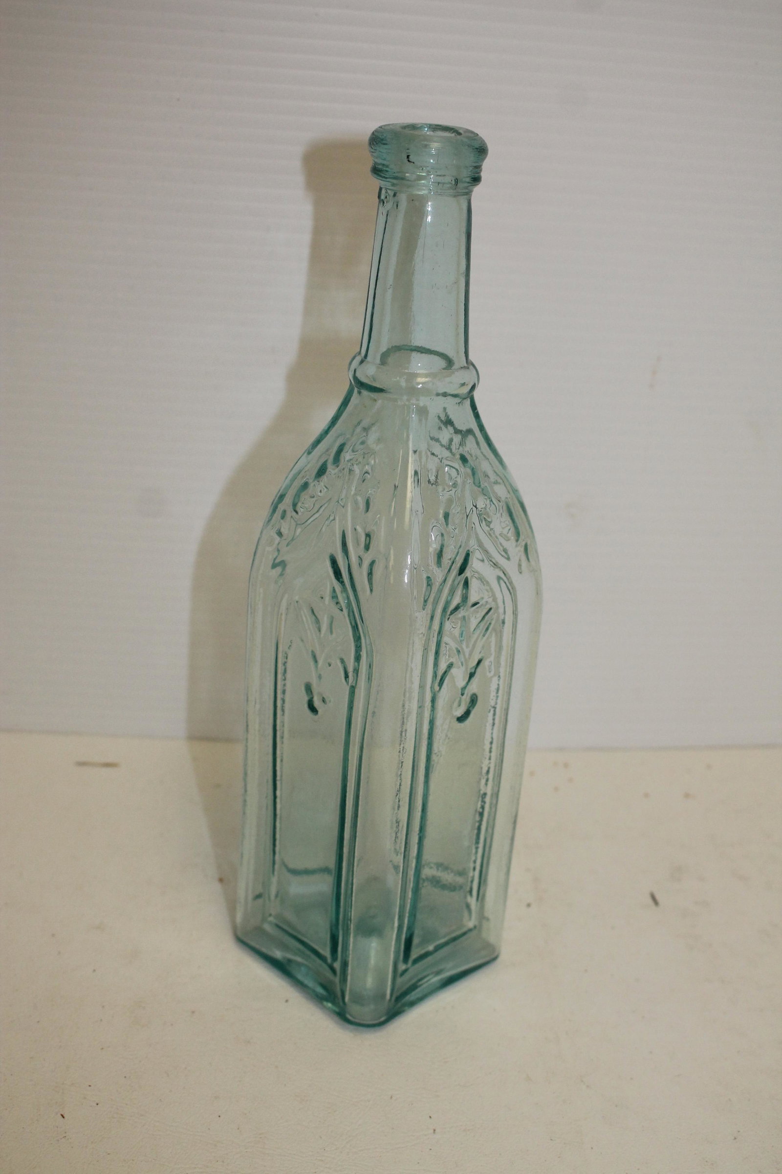 Antique Cathedral pepper sauce pontiled bottle - 10": Antique Cathedral pepper sauce pontiled bottle - 10" tall