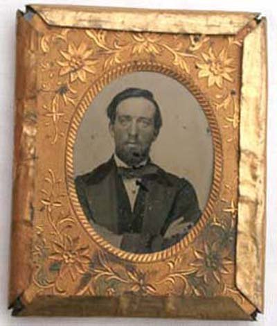 Very rare ambrotype photo of Sanford Robinson Giffo
