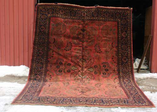 Outstanding 9'x11'9" Sarouk Oriental Rug