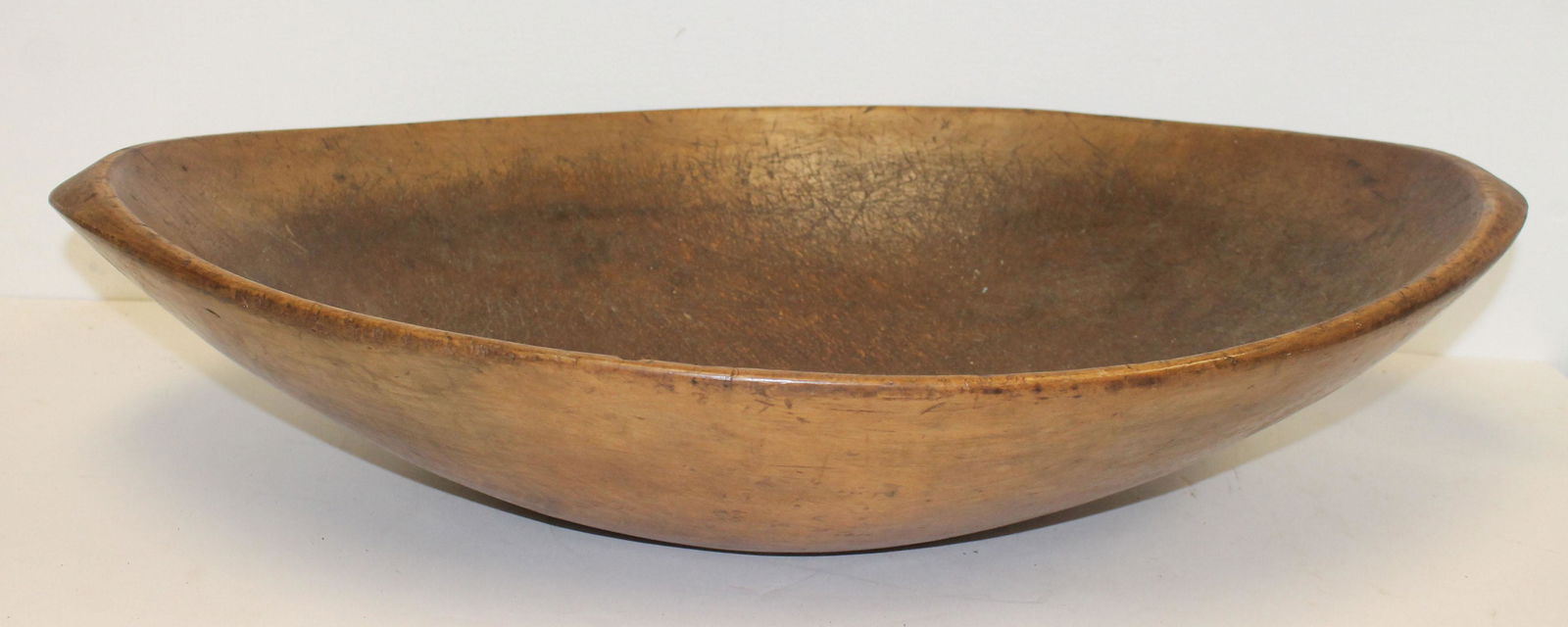 Antique oval trencher - 25 1/2" long x 16 1/4" deep (1 of 3)