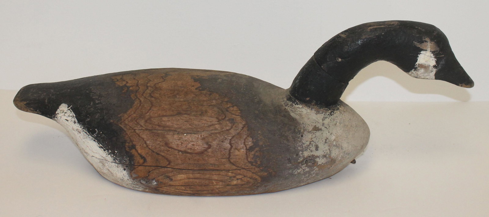 Antique Canada Goose decoy - as found - 22 1/2" long: Antique Canada Goose decoy - as found - 22 1/2" long
