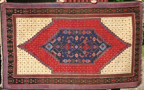 4'7"x7'8" semi antique Armenian Caucasian Oriental