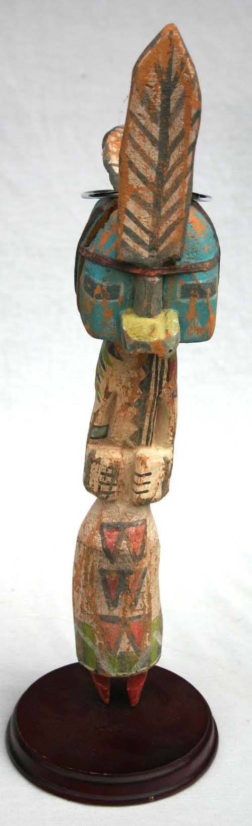 ca 1920's Zuni American Indian Kachina doll - 19" t
