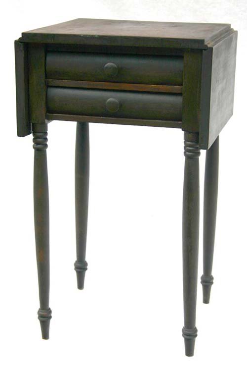 ca 1810 period Sheraton 2 drawer New London, CT fi