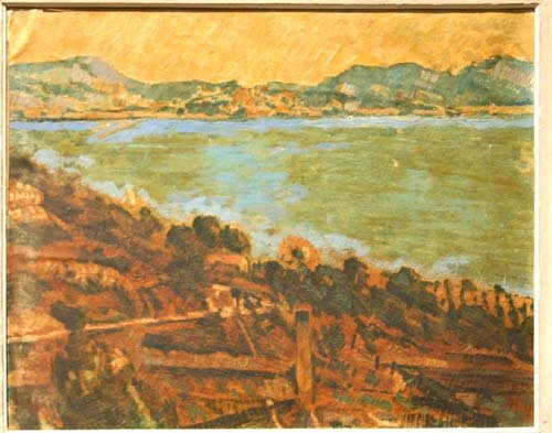 Paul Cezanne-21x26 o/paper mtd on hemp/canvas
