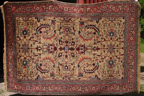 6'1"x9' Zieglar Mahal Oriental Rug