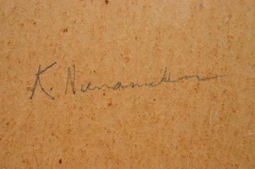beautiful initialed KN (inscribed K. Nunamaker on - 3