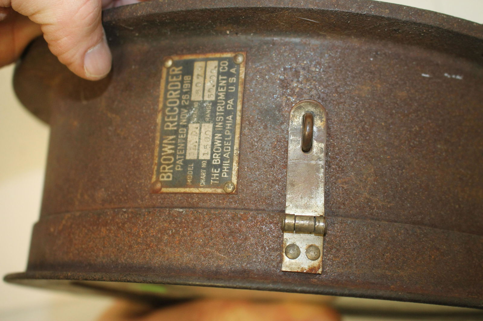 Boston ship's clock - time & strike ca 1970's - 5 3/4" (1 of 3)