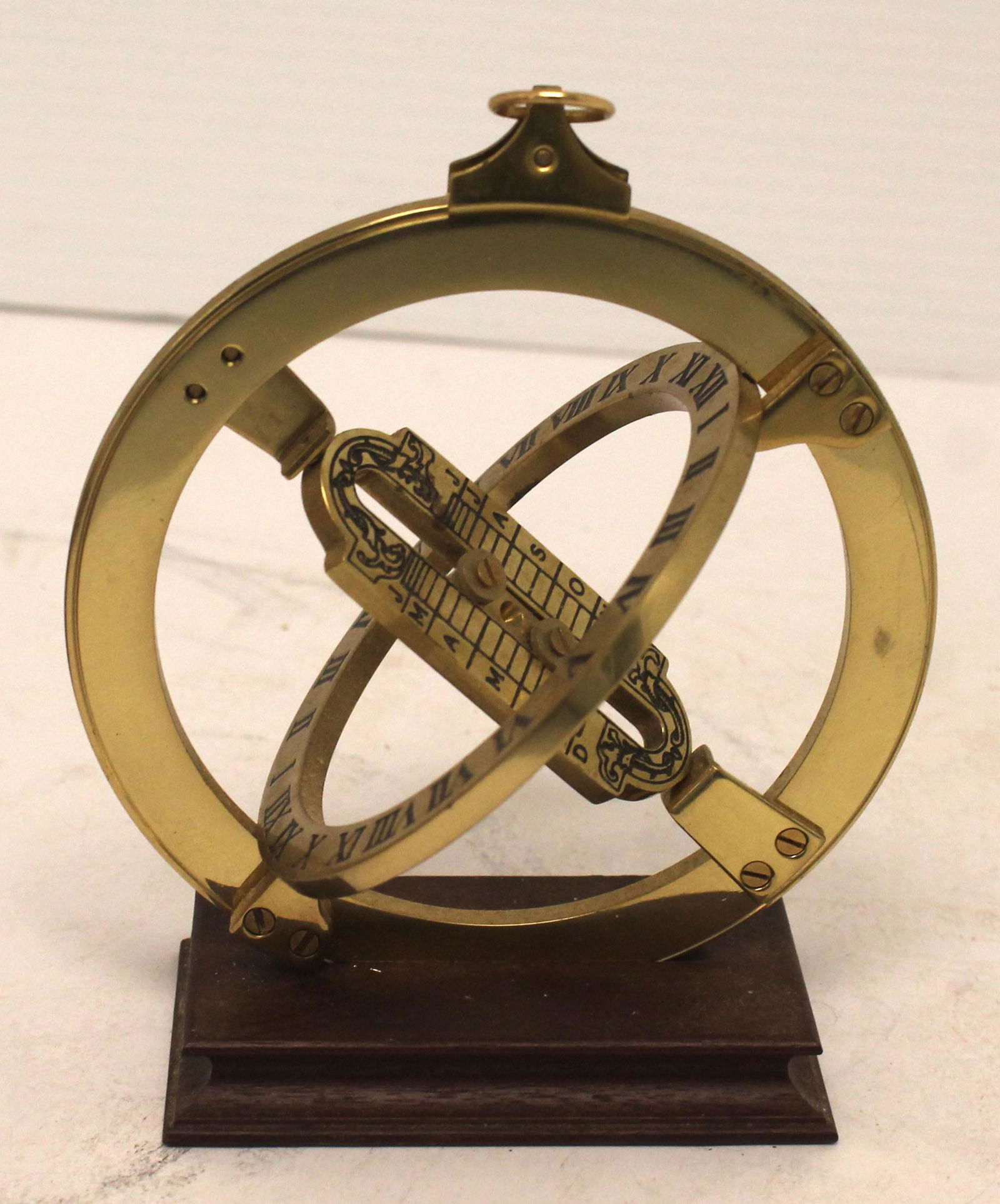 Solar armillery form clock "Universal Equinoctial Ring (1 of 2)