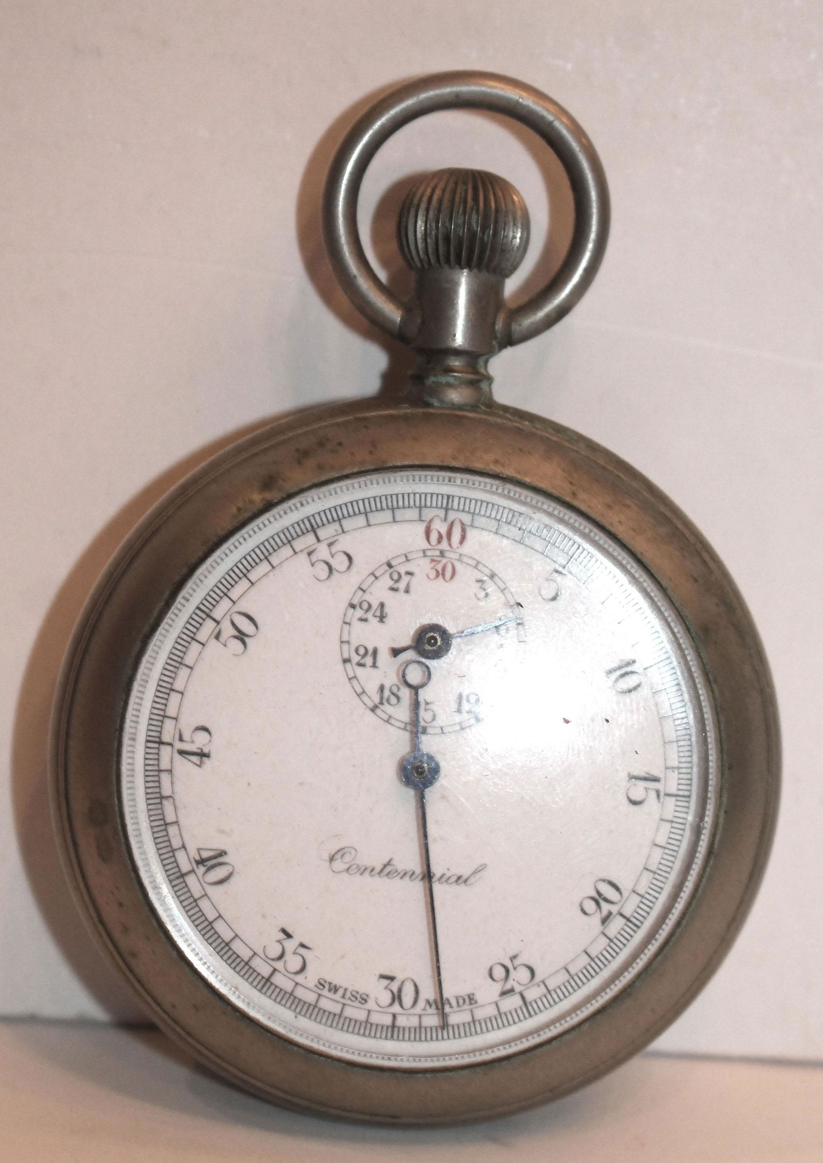 Continental #3364 pocket watch w second hand - Swiss (1 of 3)