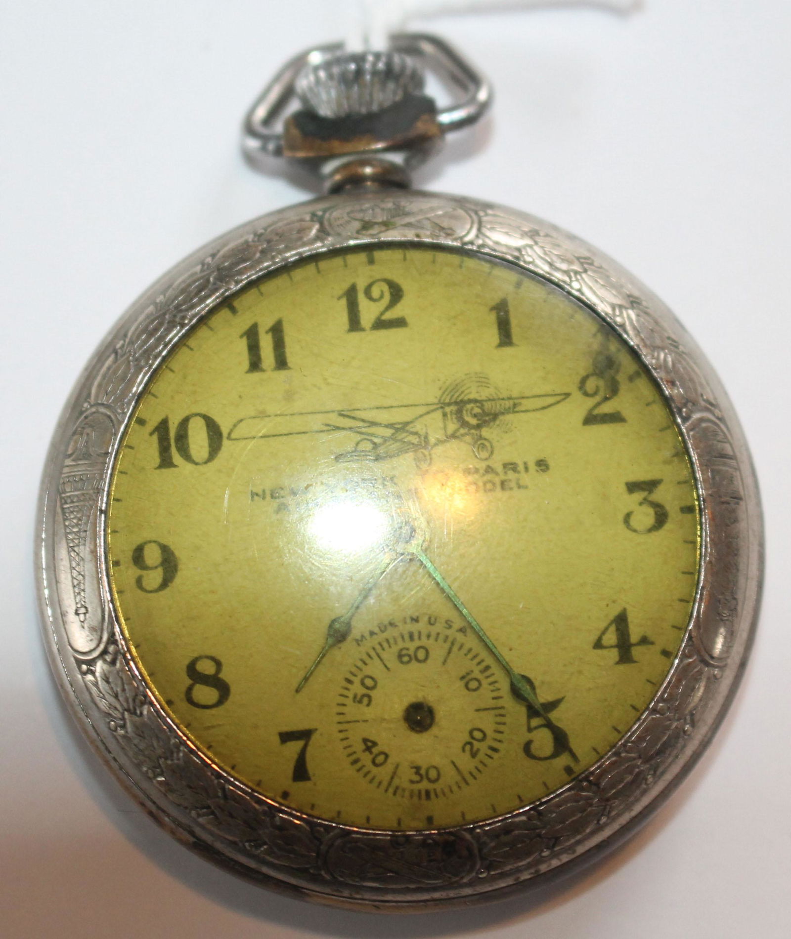 Ingraham "New York To Paris Airplane Model" pocket (1 of 4)