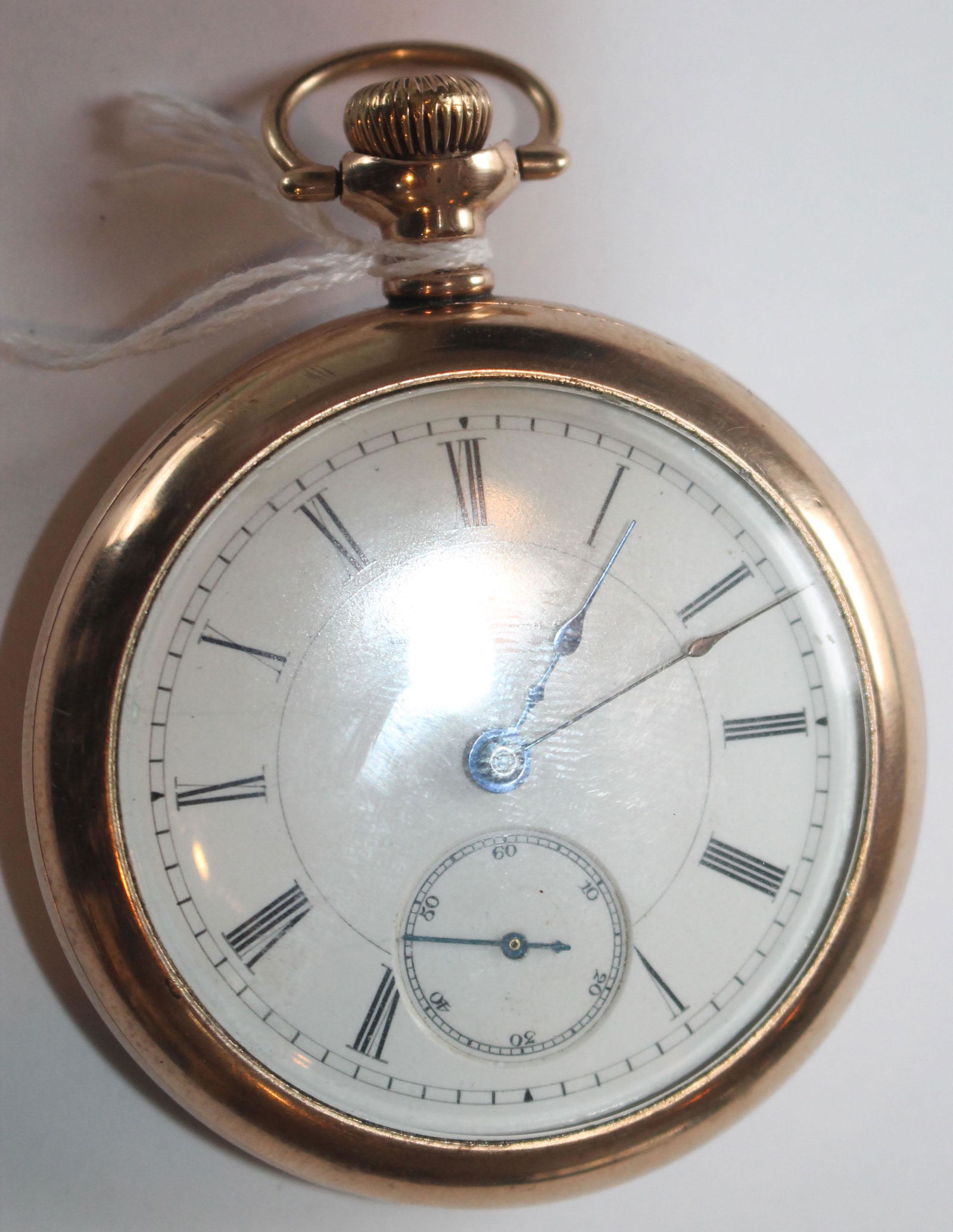 Illinois Watch Co pocket watch #329016 in Fahys Montauk (1 of 4)