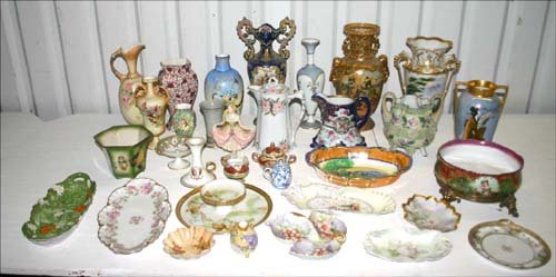approx 31 pcs of good quality porcelain incl Bava: approx 31 pcs of good quality porcelain incl Bavarian, Austrian, French, English, Japanese, etc